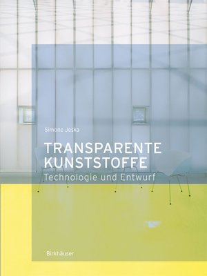 cover image of Transparente Kunststoffe